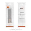 Universal Nylon Loop Fastener Denim Watch Band 22mm - Dark Grey - 7
