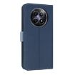 Realme 13/12/C65 5G Dark Blue Metal Bow Leather Case with Hand Strap - 3