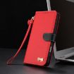 Realme 14 5G/P3 5G Red Leather Phone Case with Hand Strap - 8