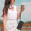 Realme C75 4G Global/P3x Leather Phone Case with Hand Strap - Black - 7