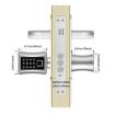 Smart Lock Cylinder 30+30mm - Fingerprint & Password for Office/Home - 4