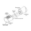 Smart Lock Cylinder 30+30mm - Fingerprint & Password for Office/Home - 8