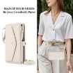 Samsung Galaxy S25 Ultra 5G Wallet Leather Phone Case with Lanyard White - 6