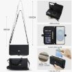 Samsung Galaxy S25 5G Wallet Detachable Leather Phone Case with Lanyard - 7