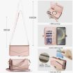 Samsung Galaxy S24 5G Wallet Leather Phone Case with Lanyard - Rose Gold - 7