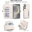Samsung Galaxy S24 FE 5G Wallet Leather Phone Case with Lanyard - White - 4
