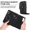 Samsung Galaxy S24 FE 5G Wallet Leather Phone Case with Lanyard (Black) - 2
