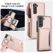 Samsung Galaxy S21 FE 5G Wallet Case, Detachable Leather, Rose Gold - 3