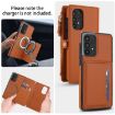 Samsung Galaxy A33 5G Wallet Detachable Leather Case with Lanyard Brown - 3
