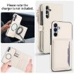 Samsung Galaxy A35 5G Wallet Detachable Leather Case with Lanyard White - 3