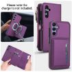 Samsung Galaxy A36 5G Wallet Leather Phone Case with Lanyard, Purple - 3