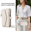 Samsung Galaxy A52 5G Wallet Detachable Leather Case with Lanyard White - 6