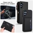 Samsung Galaxy A56 5G Wallet Leather Phone Case with Lanyard (Black) - 3
