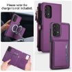 Samsung Galaxy A72 5G Wallet Leather Phone Case with Lanyard, Purple - 3