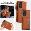 Samsung Galaxy A72 5G Wallet Detachable Leather Case with Lanyard Brown - 3