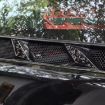 6pcs Gold Foil Carbon Fiber Engine Vents Stickers for Corvette C8 2020+ - 4