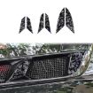 6pcs Gold Foil Carbon Fiber Engine Vents Stickers for Corvette C8 2020+ - 1