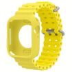 Apple Watch Series 10 46mm Yellow Ocean Silicone Band & Case - 1