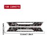 Gold Foil Carbon Fiber Car Stickers for Chevrolet Corvette C8 2020+ - 2