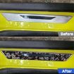 Gold Foil Carbon Fiber Car Stickers for Chevrolet Corvette C8 2020+ - 5