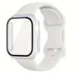 Apple Watch Series 10 46mm Silicone Band & Case - White - 1