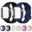 Apple Watch Series 10 42mm Silicone Band & Case - White - 2