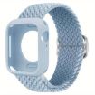 Apple Watch Series 10 42mm Nylon Band & Silicone Case - Light Blue - 1