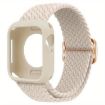 Apple Watch 40mm/41mm Nylon Band & Silicone Case - Starlight - 1