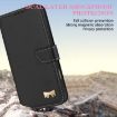 Xiaomi 13 Ultra Metal Bow Leather Phone Case with Hand Strap - Black - 4
