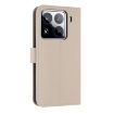Xiaomi 15 Pro Apricot Leather Phone Case with Metal Bow & Hand Strap - 3