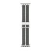 Dual-Color Nylon Watch Band for Apple Watch 42/41/40/38mm - Grey White - 2