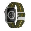 Dual-Color Nylon Watch Band for Apple Watch 42/41/40/38mm - Green Yellow - 3