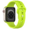 Lime Silicone Watch Band for Apple Watch 46mm/49mm/45mm/44mm - 4