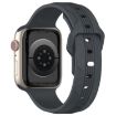 Apple Watch Band 42/41/40/38mm Vertical Grain Silicone - Platinum Gray - 4