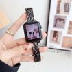 Apple Watch Band Black - Zinc Alloy, Water Drop Design 46/49/45/44mm - 2