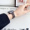 Apple Watch Band 42/41/40/38mm Water Drop Zinc Alloy Black - 3