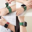 Magnetic Silicone Watch Band for Apple Watch 42/41/40/38mm - Deep Color - 9