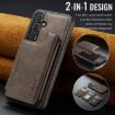 Samsung Galaxy S24+ 5G DG.MING MagSafe RFID Card Case (Coffee) - 2
