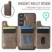 Samsung Galaxy S24+ 5G DG.MING MagSafe RFID Card Case (Coffee) - 3