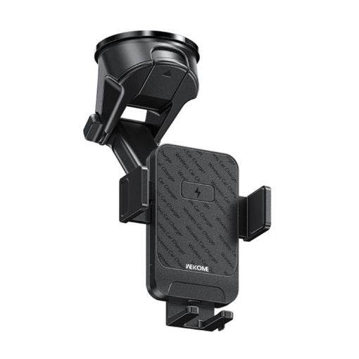 WK WP-U210 K-Captain Grace Wireless Charging Car Phone Holder - Black - 1