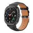 Samsung Galaxy Watch Ultra 47mm Black Leather Band 22mm Flat Head - 1