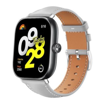 Xiaomi Smart Band 9 Pro/Redmi Watch 5 Leather Band 20mm Grey - 1