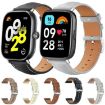 Redmi Watch 3 Active/Lite 20mm Black Shark Leather Band (Light Grey) - 2