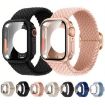 Apple Watch Series 10 46mm Nylon Band & Ultra 49mm Case - Pink - 2