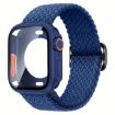Apple Watch Series 10 46mm Nylon Band & Ultra 49mm Case - Dark Blue - 1