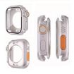 Apple Watch Series 10 46mm Nylon Band & Ultra 49mm Case - Dark Blue - 3
