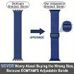 Apple Watch 44mm/45mm Nylon Band & Ultra 49mm Case - Black - 5
