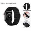 Apple Watch Series 10 46mm Pink Nylon Band with TPU Case - 6