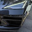 Chevrolet Corvette C8 2020+ Gold Foil Carbon Fiber Bumper Stickers (2pcs) - 4