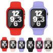 Apple Watch Ultra 2/1 49mm Purple Silicone Band & PC Case Combo - 2